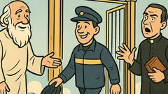 Vicc: Egy pap és egy buszsofőr...