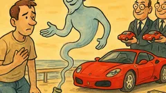 Vicc: Egy férfi palackot talál a parton