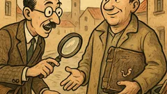 Vicc: Egy könyvgyűjtő összefut egy férfival